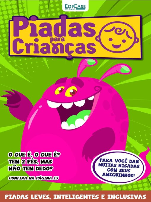 Title details for Piadas para Crianças by EDICASE GESTAO DE NEGOCIOS EIRELI - Available